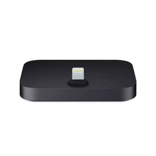 (Pre-Owned, Very Good) Apple Lightning Dock Station With 3.5mm AUX-Out (Black) (60 Days Warranty)
