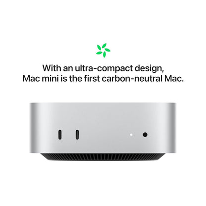 (Open Box Condition) Apple Mac Mini With M4 Chip (16GB, 256GB) (Silver) (120 Days Warranty)