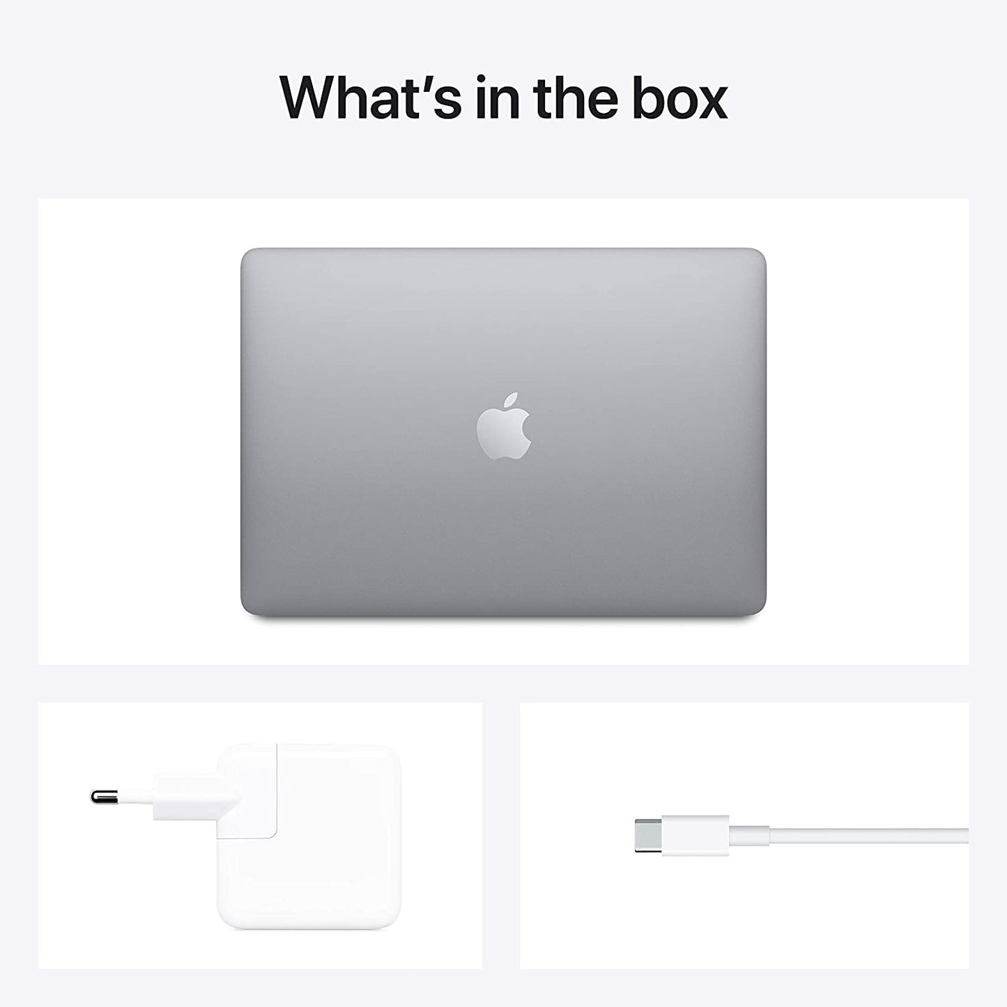 (Pre-Owned) Apple MacBook Air Laptop with Apple M1 chip, 13.3-inch/33.74 cm Retina Display, 8GB RAM, 256GB SSD Storage, Backlit Keyboard, FaceTime HD Camera, Touch ID (Space Grey)