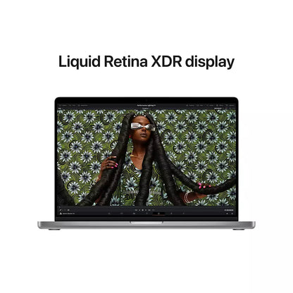 (Open Box Condition) Apple MacBook Pro 14" With M1 Pro Chip, 120Hz ProMotion Liquid Retina XDR (16GB, 512GB) (Space Gray) (90 Days Warranty)