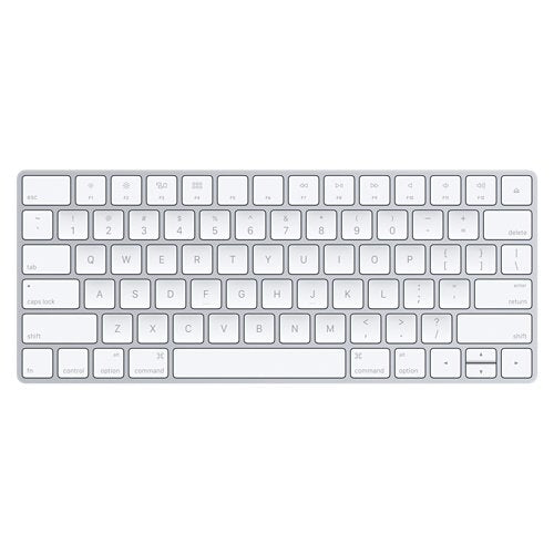 (Pre-Owned, Very Good) Apple Magic Keyboard With Lightning Port (A1644) (White) (120 Days Warranty)