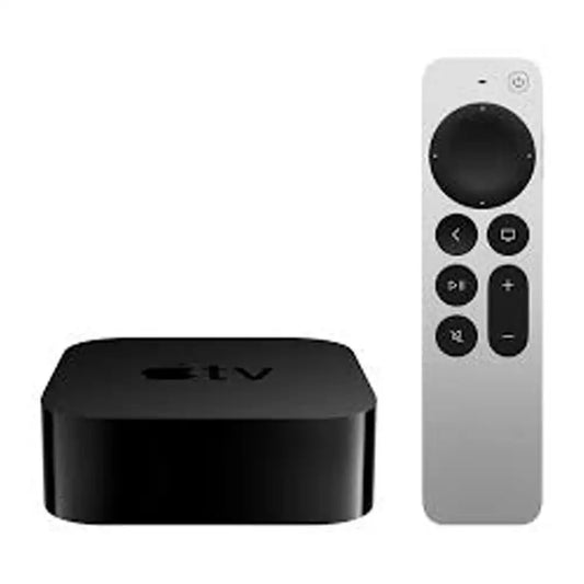 (Open Box) Apple TV 4K 2nd Generation With Wi-Fi and Ethernet (A2169) (Black) (90 Days Warranty)