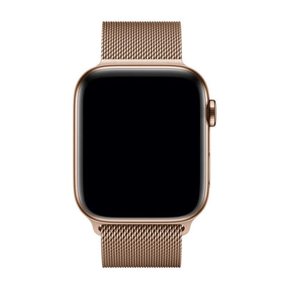 (Pre-Owned) Apple Watch Series 4 GPS + Cellular - 44 mm Stainless Steel Case (Gold, Black)