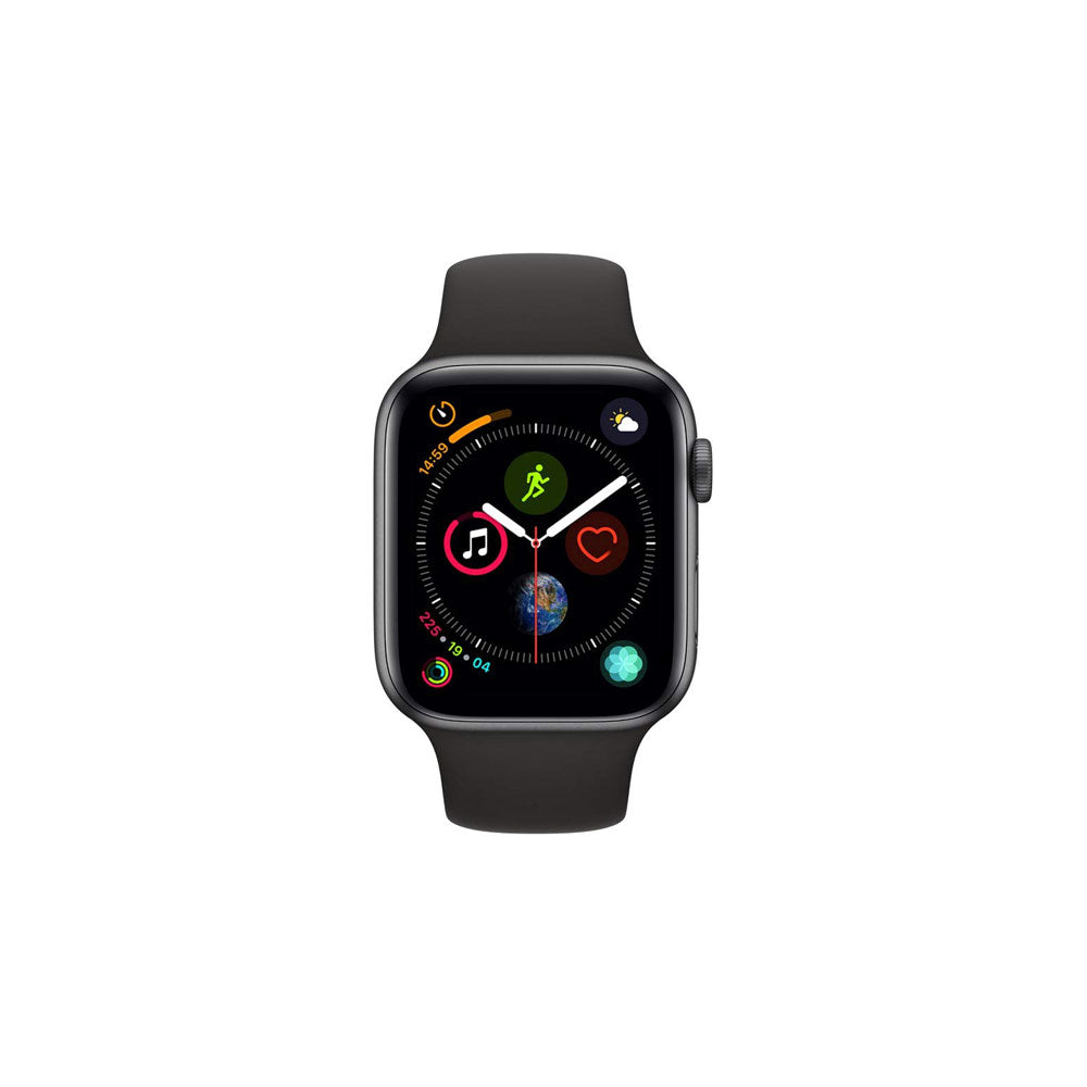 (Pre-Owned) Apple Watch Series 4 GPS 44 mm Aluminium Case with Black Sport Band (Space Grey)