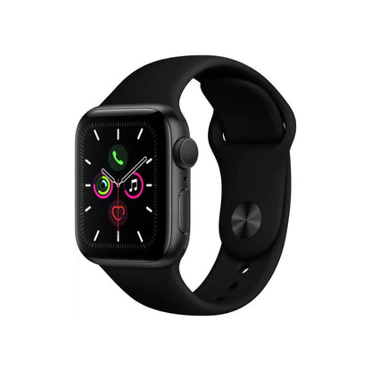 (Pre-Owned) Apple Watch Series 5 (GPS 40mm) Aluminium Case with Black Sport Band (Space Gray)