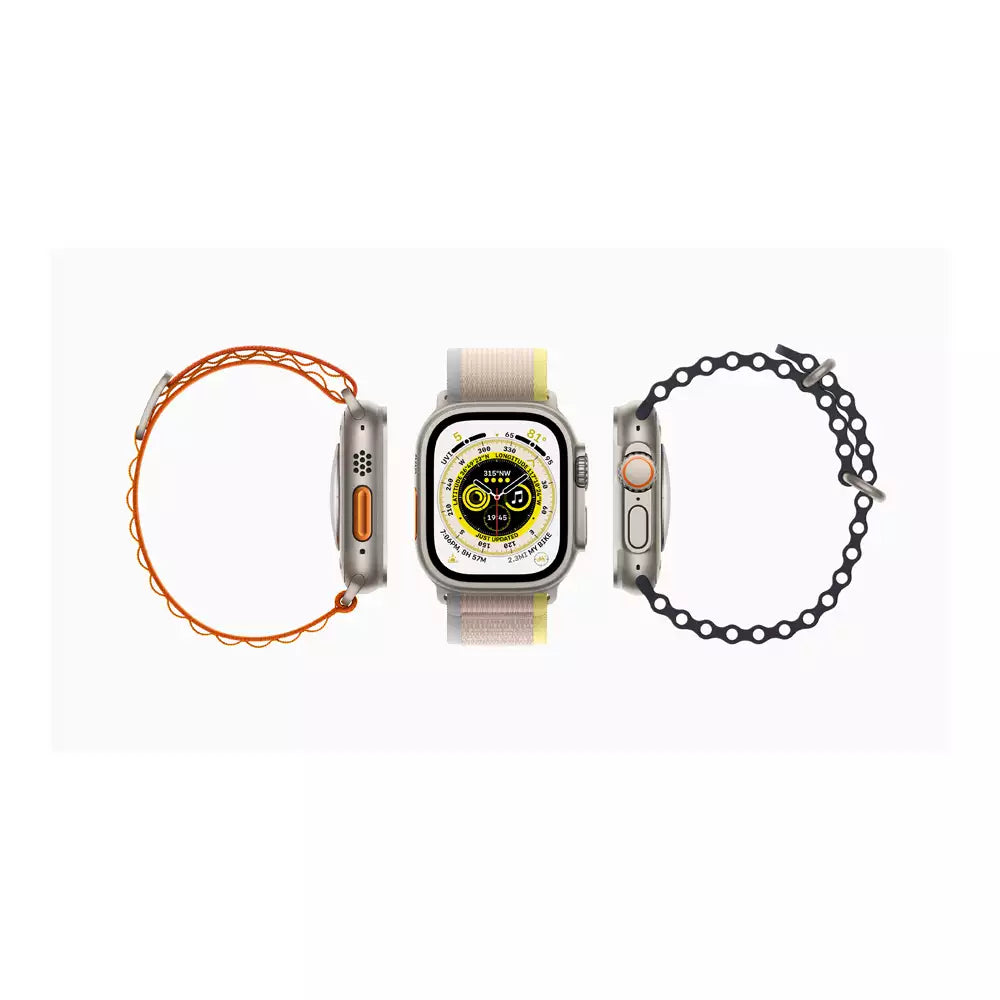 (Pre-Owned, Very Good) Apple Watch Ultra 1st Generation (With GPS + LTE) (Titanium) (90 Days Warranty)