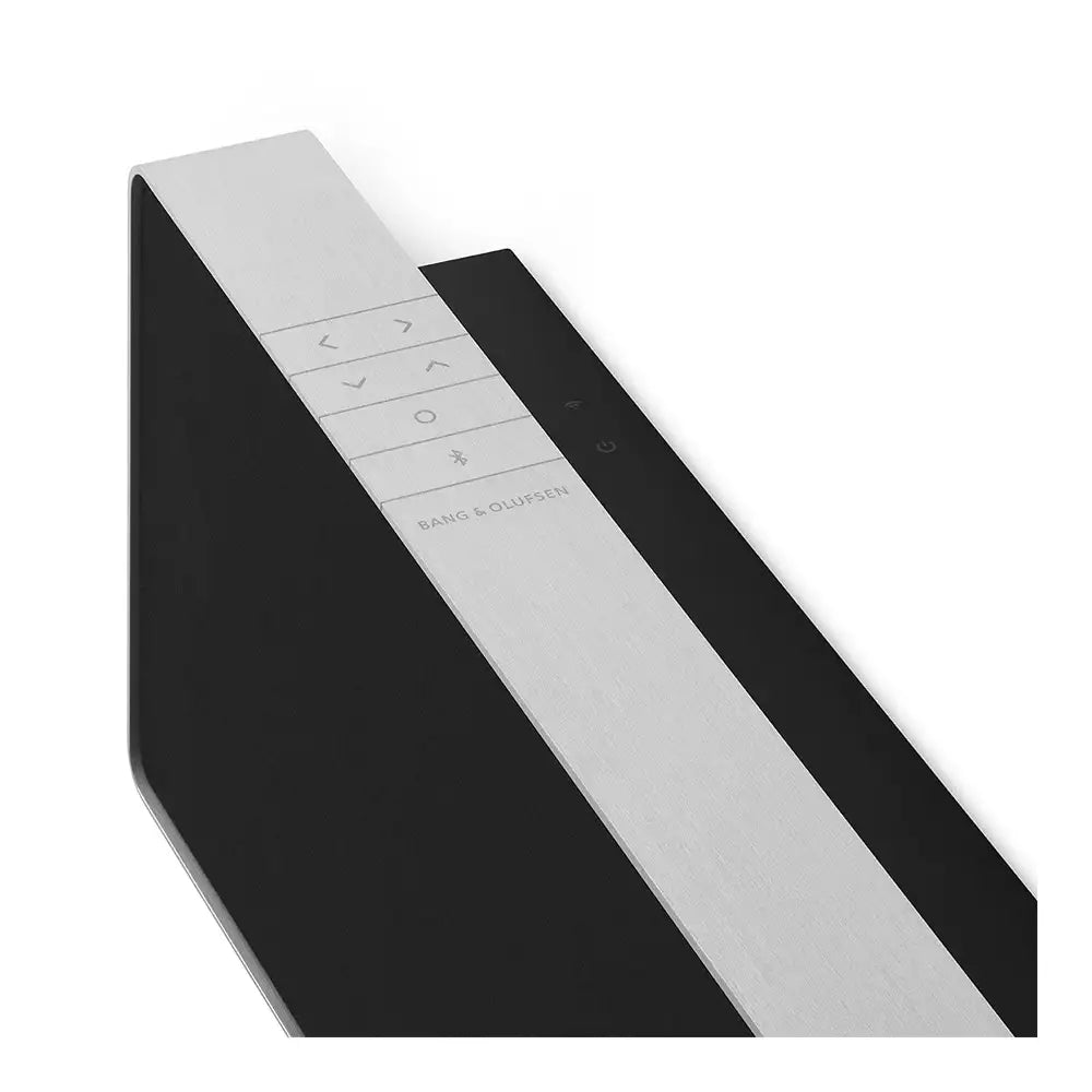 (Open Box Condition) Bang & Olufsen Beosound Stage Soundbar With Dolby Atmos, Bluetooth, WiFi (Black and Silver) (120 Days Warranty) (With 3rd Universal Wall Mount)