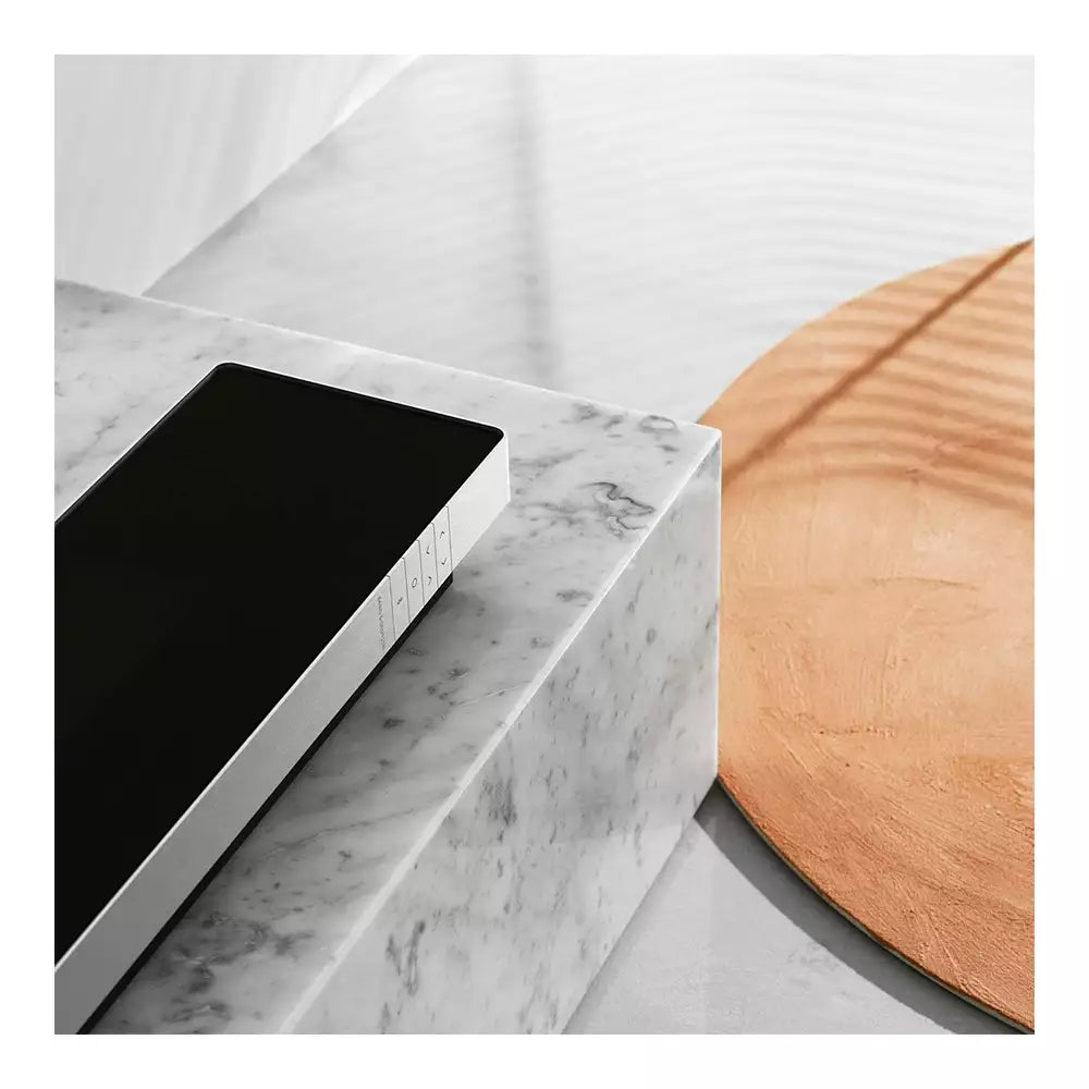 (Open Box Condition) Bang & Olufsen Beosound Stage Soundbar With Dolby Atmos, Bluetooth, WiFi (Black and Silver) (120 Days Warranty) (With 3rd Universal Wall Mount)