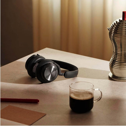 (Pre-Owned, Excellent) Bang & Olufsen HX Over Ear Wireless Bluetooth Headphones With ANC and Premium Build (Leather and Aluminium) (Black) (90 Days Warranty)