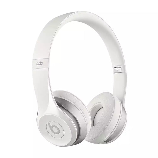 (Pre-Owned, Very Good) Beats Solo 2.0 Wired Headphones (White) (60 Days Warranty)