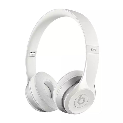 (Pre-Owned, Very Good) Beats Solo 2.0 Wired Headphones (White) (60 Days Warranty)