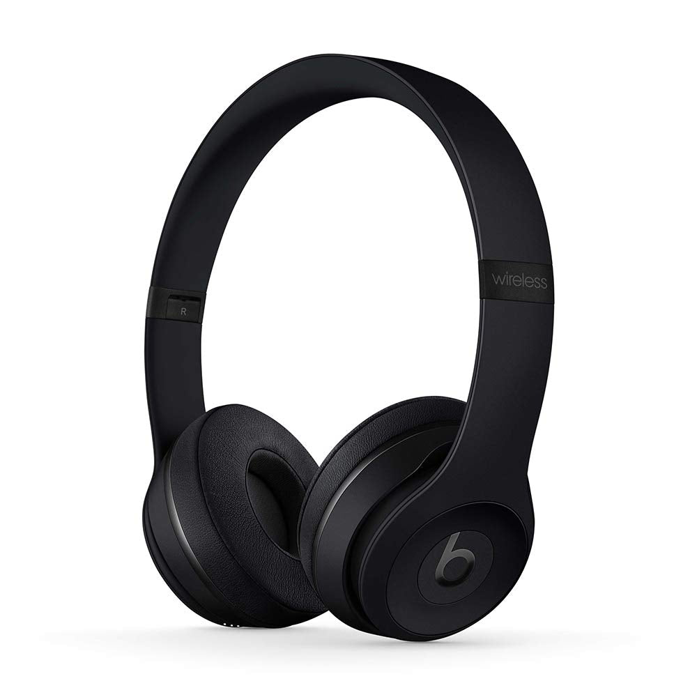 (Pre-Owned, Very Good) Beats Solo3 (Solo 3) Bluetooth Wireless On-Ear Headphones, Apple W1 Chip (Black) (60 Days Warranty)