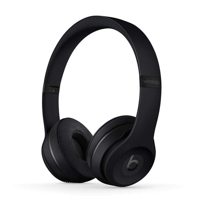 (Pre-Owned, Very Good) Beats Solo3 (Solo 3) Bluetooth Wireless On-Ear Headphones, Apple W1 Chip (Black) (60 Days Warranty)