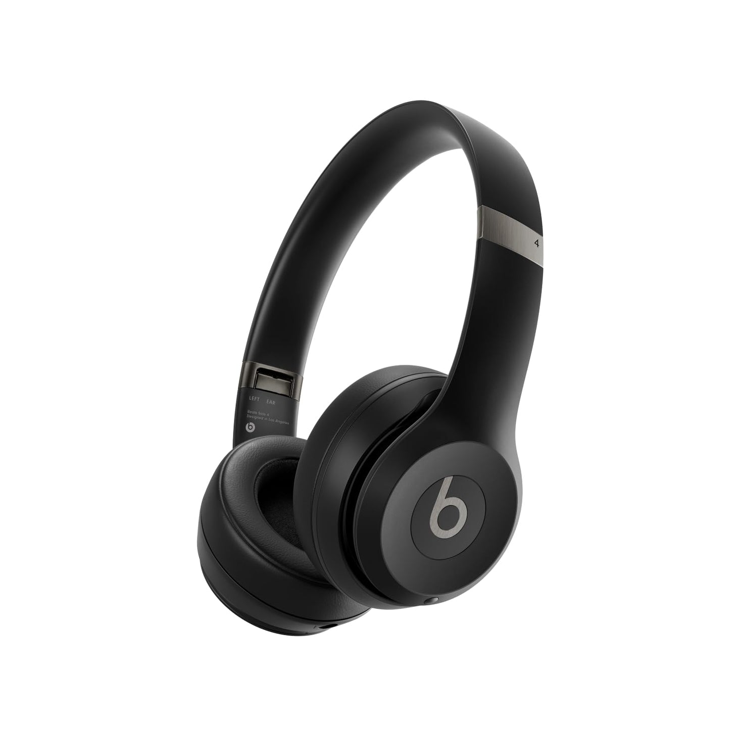 (Open Box) Beats Solo 4 Wireless Bluetooth On-Ear Headphones (Black) (6 Months Warranty)