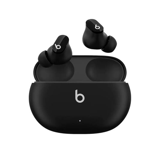 (Open Box) Beats Studio Buds Bluetooth Truly Wireless Active Noise Cancelling (ANC) in Ear Earbuds with Mic (Black, Red) (60 Days Warranty)