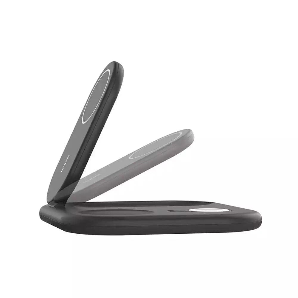 (Open Box) Belkin BoostCharge 3-in-1 Magnetic Foldable Wireless Charger with Qi2 15W (Black) (WIZ029MYBK) (6 Months Warranty)