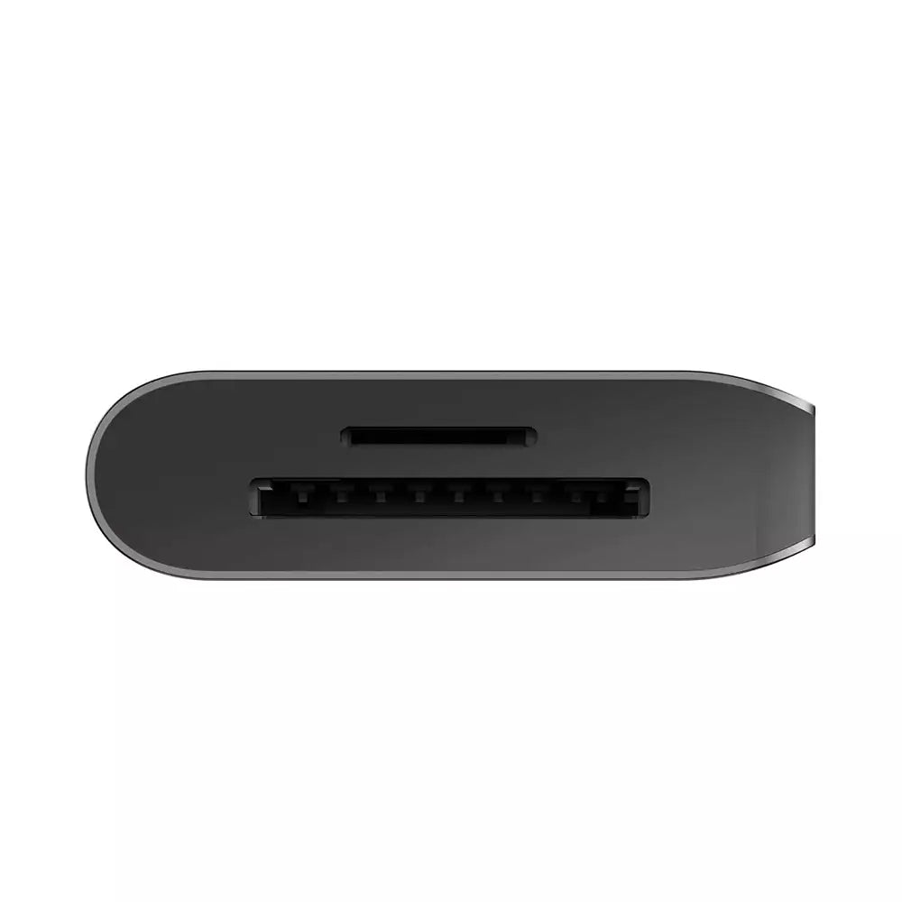 (Pre-Owned, Very Good) Belkin USB C Hub, 7-in-1 MultiPort Adapter Dock with 4K HDMI, USB-C 100W PD Pass-Through Charging, 2 x USB A, 3.5mm Audio, SD 3.0 Slot and Micro SD 3.0 for MacBook Pro, Air, iPhone 15 Series, iPad Pro, XPS and More(Gray)