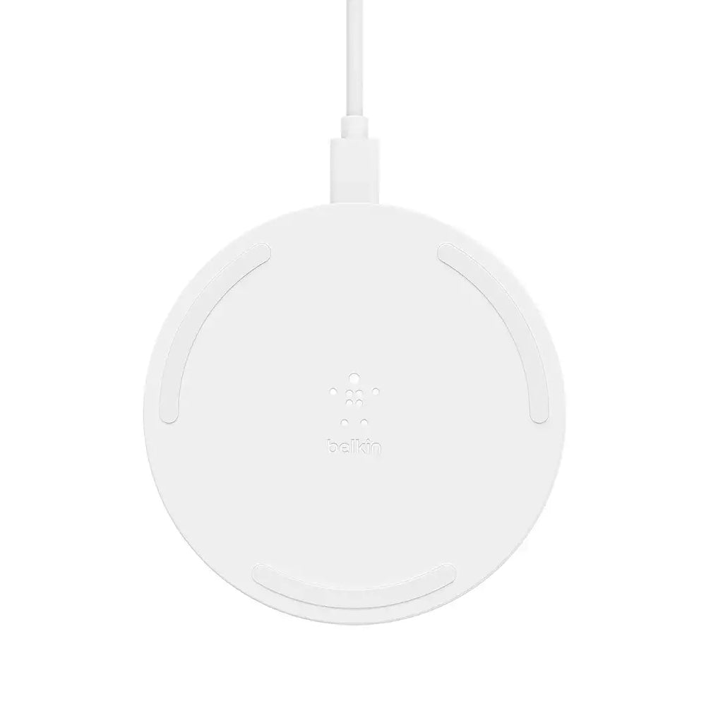 (Open Box) Belkin BoostCharge Wireless Charging Pad 15W (White) (6 Months Warranty)