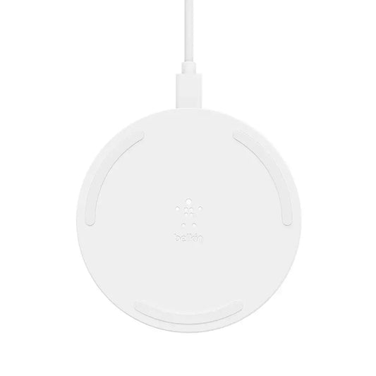 (Open Box) Belkin BoostCharge Wireless Charging Pad 15W (White) (6 Months Warranty)