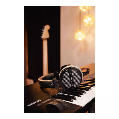 (Open Box) Beyerdynamic DT 990 PRO Over-Ear Wired Studio Headphones, For Audiophiles (Black)