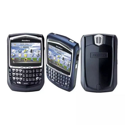(Pre-Owned, Fair) BlackBerry 8700 With Classic BlackBerry OS and Full QWERTY Keyboard (Blue) (60 Days Warranty)