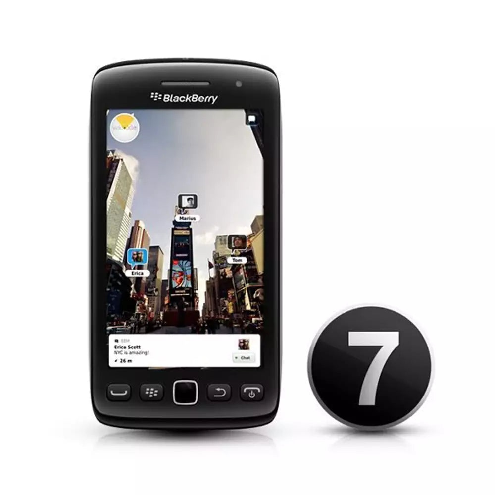 (Pre-Owned, Very Good) BlackBerry 9860 (Torch 3, Monza) (Black) (60 Days Warranty)