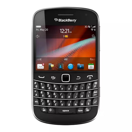 (Pre-Owned, Very Good) BlackBerry Bold 9900 Smartphone, Premium Build With QWERTY Keyboard (Camera-less Edition) (Black) (60 Days Warranty)