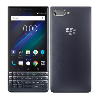 (Pre-Owned, Fair) BlackBerry Key 2 (64 GB Storage) (6 GB RAM) (Black and Brown) (Scratches and Minor Cosmetic Damage) (60 Days Warranty)