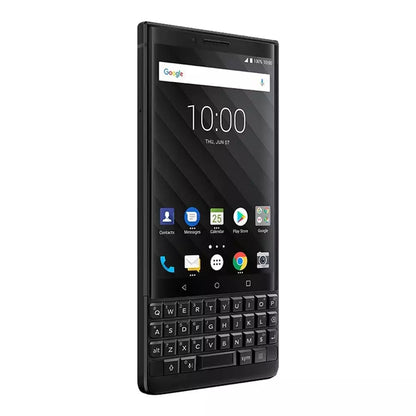 (Pre-Owned, Fair) BlackBerry Key 2 (64 GB Storage) (6 GB RAM) (Black and Brown) (Scratches and Minor Cosmetic Damage) (60 Days Warranty)
