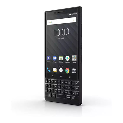 (Pre-Owned, Fair) BlackBerry Key 2 (64 GB Storage) (6 GB RAM) (Black and Brown) (Scratches and Minor Cosmetic Damage) (60 Days Warranty)
