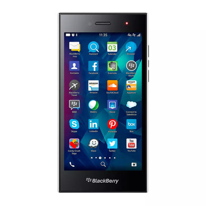 (Open Box Condition) BlackBerry Leap With BB OS 10 5 inch Display, 8MP Camera (2GB, 16GB) (Black)