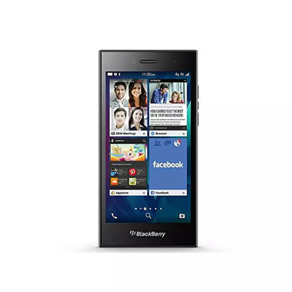 (Open Box Condition) BlackBerry Leap With BB OS 10 5 inch Display, 8MP Camera (2GB, 16GB) (Black)