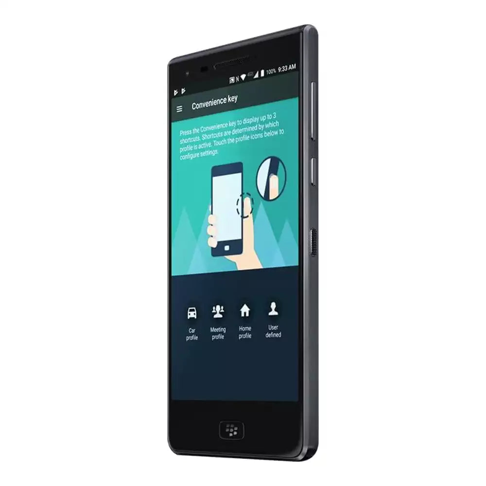 (Pre-Owned, Excellent). BlackBerry Motion Android Smartphone, VoLTE Support (4GB, 32GB) (Gray) (90 Days Warranty)