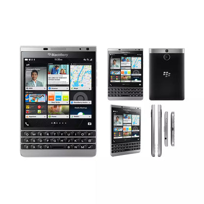 (Pre-Owned, Good) BlackBerry Passport Silver Edition (3GB, 32GB) (Silver and Black) (90 Days Warranty)