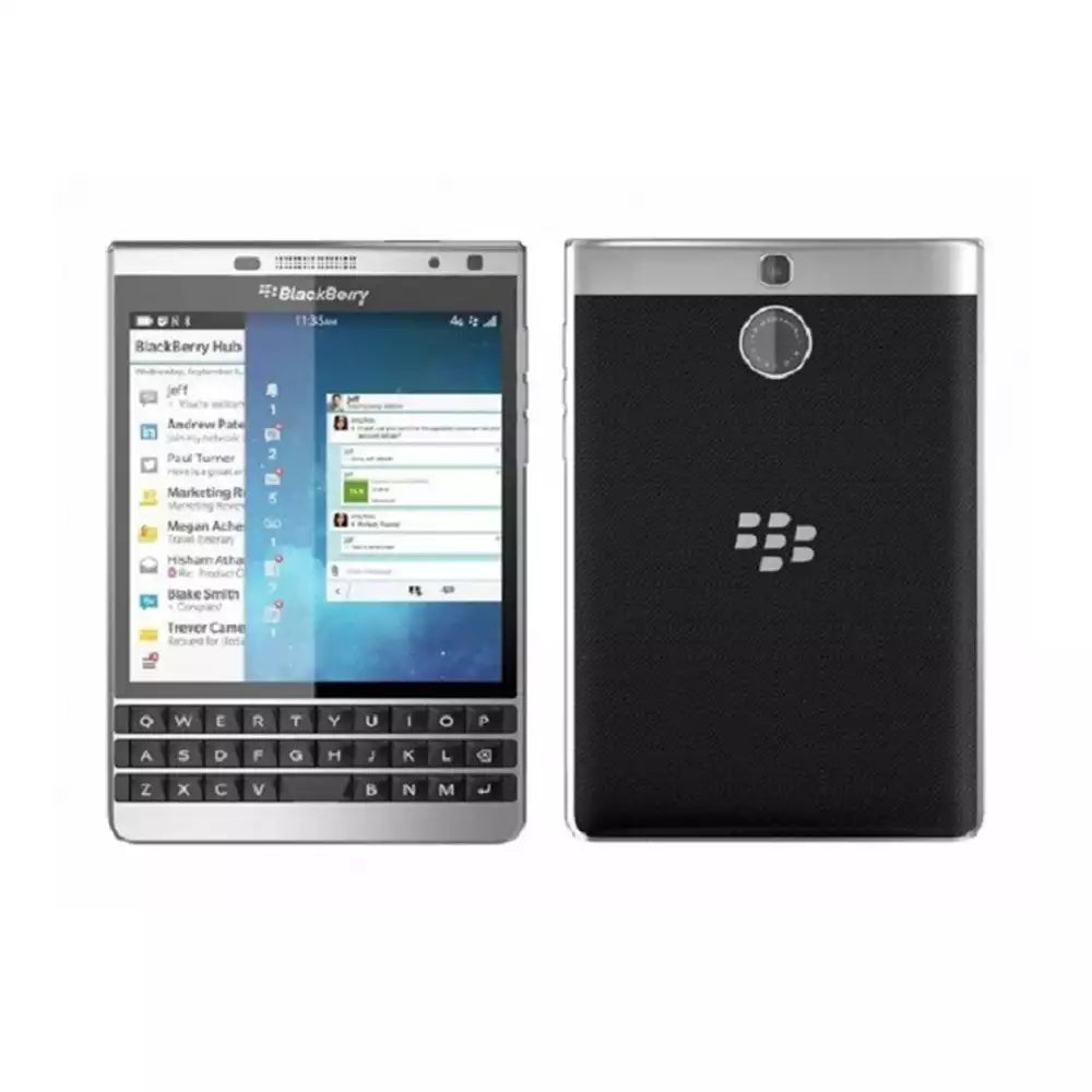 (Pre-Owned, Good) BlackBerry Passport Silver Edition (3GB, 32GB) (Silver and Black) (90 Days Warranty)