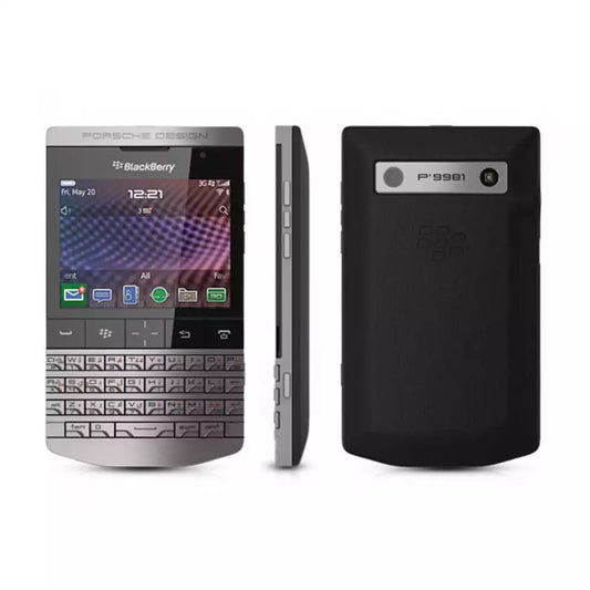 (Pre-Owned, Excellent) BlackBerry Porsche Design P'9981 Premium Smartphone (Silver) (60 Days Warranty)