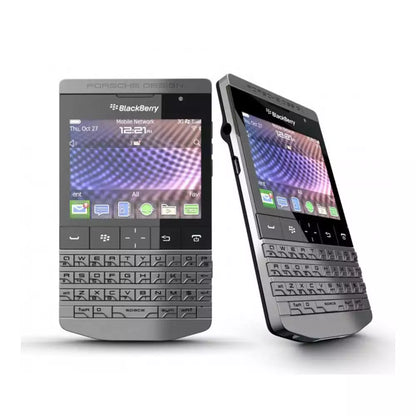 (Pre-Owned, Excellent) BlackBerry Porsche Design P'9981 Premium Smartphone (Silver) (60 Days Warranty)