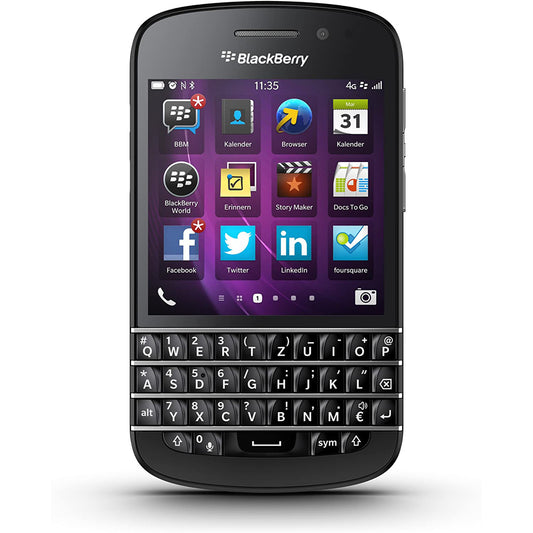 (Open Box) Blackberry Q10 Smartphone, 16GB (Black) (60 Days Warranty)
