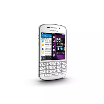 (Pre-Owned, Fair) Blackberry Q10 Smartphone, 16GB (Black) (60 Days Warranty) (Visible Scratches and Scuffs)