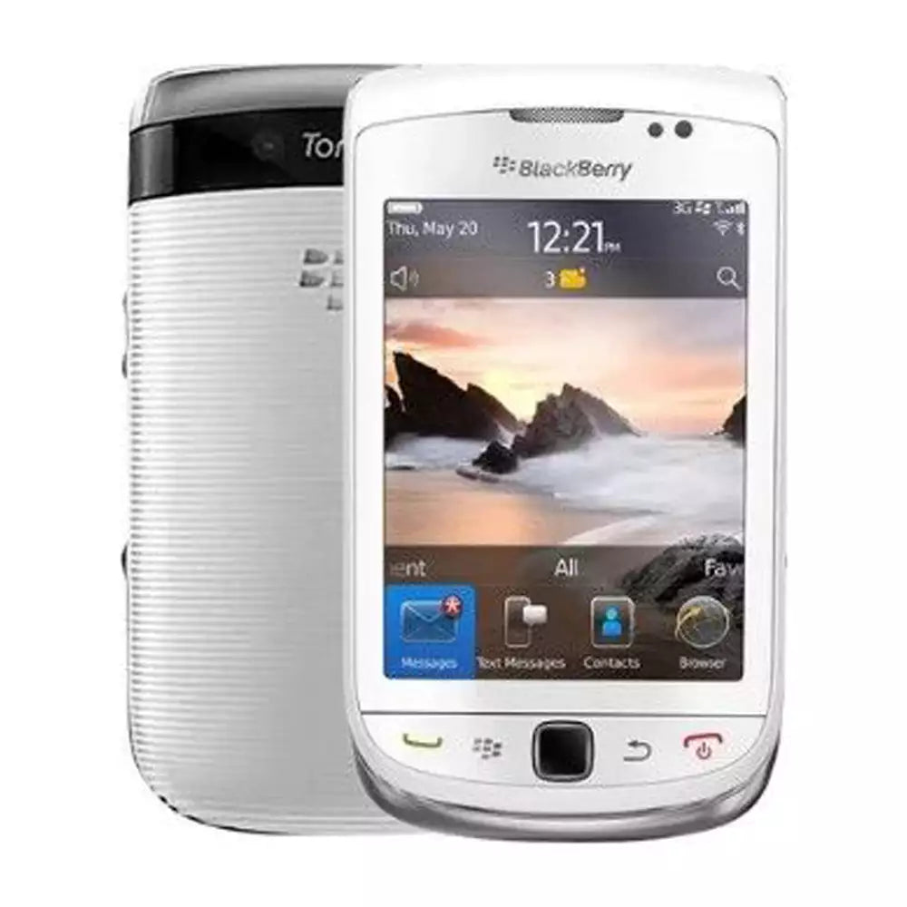(Pre-Owned, Very Good) BlackBerry Torch 9800 With Slide-Out QWERTY Keyboard (90 Days Warranty)