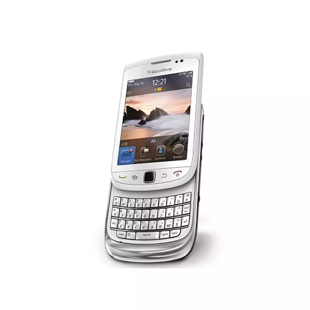 (Pre-Owned, Very Good) BlackBerry Torch 9800 With Slide-Out QWERTY Keyboard (90 Days Warranty)
