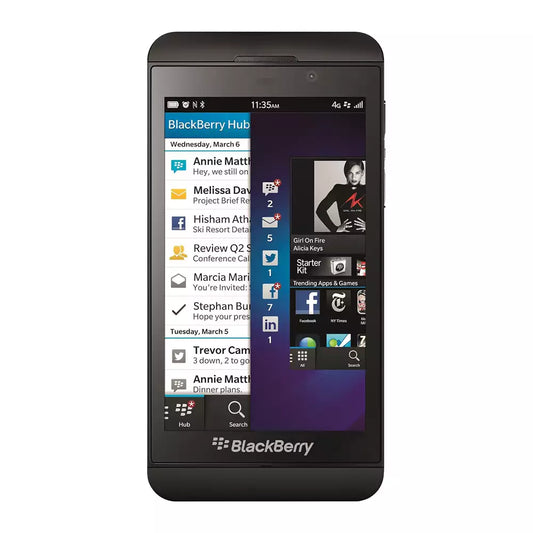 (Open Box Condition) BlackBerry Z10, Premium BlackBerry OS 10 Smartphone (Black) (90 Days Warranty)