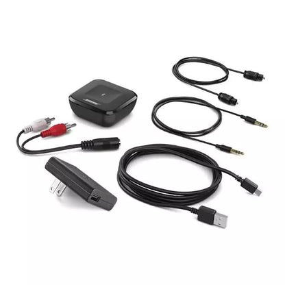 (Open Box Condition) Bose Bluetooth Audio Adapter (727012-1300) With Optical and AUX Output (Black) (6 Months Warranty)