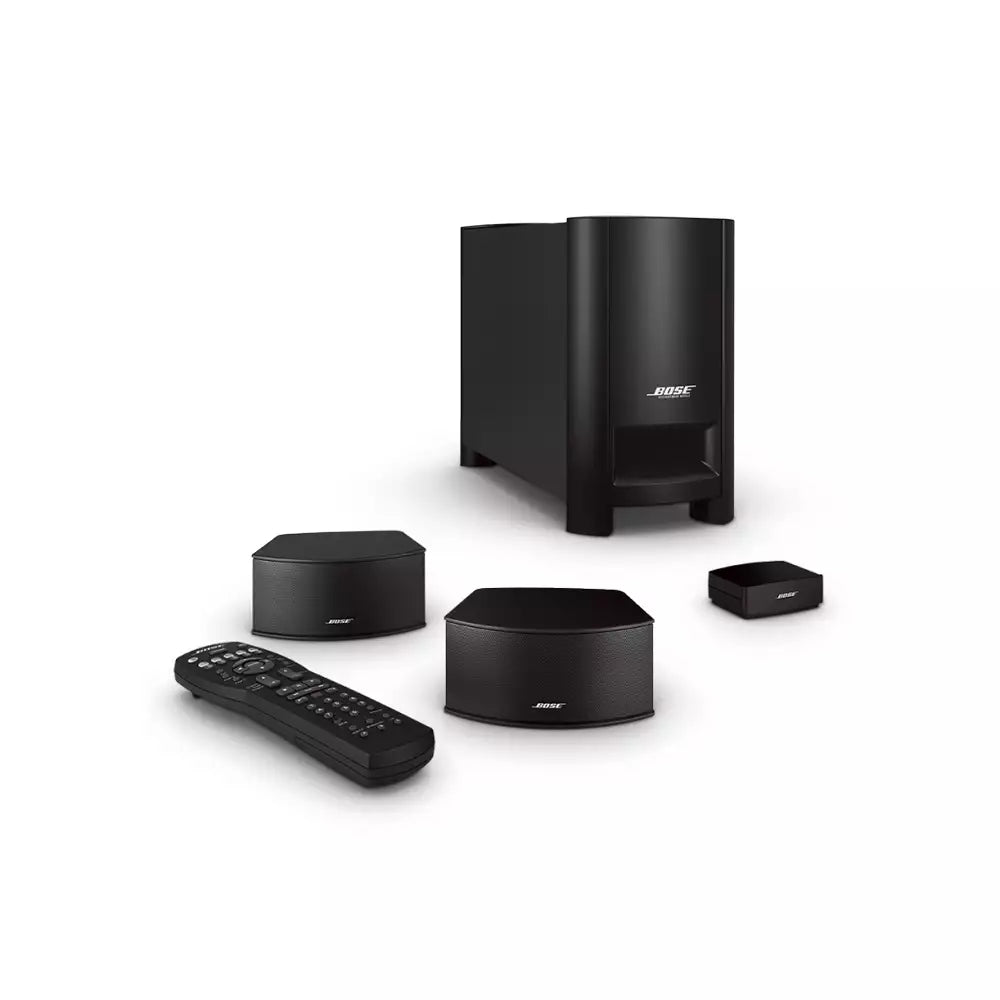 (Pre-Owned, Very Good) Bose CineMate® GS Series II/2 Digital Home Cinema Speaker System With Powerful Sound (Black) (90 Days Warranty) + AUX Bluetooth 5.0 Adapter