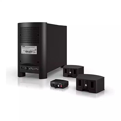 (Pre-Owned, Very Good) Bose CineMate® GS Series II/2 Digital Home Cinema Speaker System With Powerful Sound (Black) (90 Days Warranty) + AUX Bluetooth 5.0 Adapter