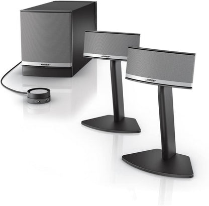 (Pre-Onwed, Very Good) Bose Companion 5 Speaker System With 2.1 Channel Sound (Gray) (120 Days Warranty)