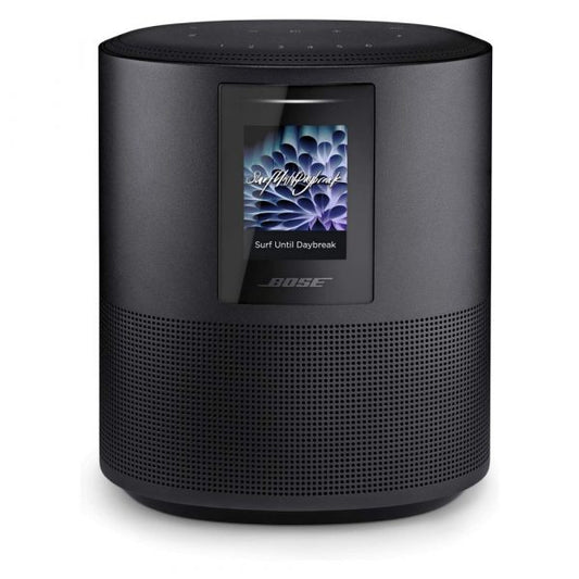(Open Box Condition) Bose Home Speaker 500 Smart Bluetooth Speaker with Alexa Voice Control Built-In With LCD Display and 360 Degree Sound (Black) (90 Days Warranty)