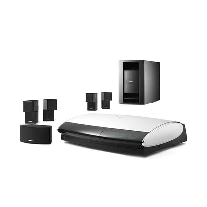 (Pre-Owned) Bose Lifestyle® 48 Series IV DVD Home Entertainment System, 5.1 Home Theatre System (Black) + 5.0 AUX Bluetooth Adapter (90 Days Warranty)