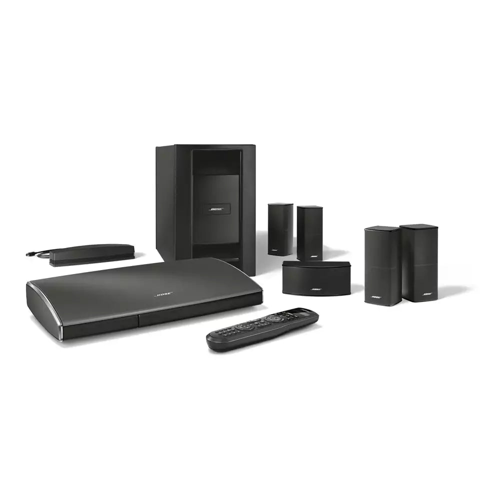 (Pre-Owned, Very Good) Bose Lifestyle 535 Series III/3 Home Entertainment System, 5.1 Powerful Surround Sound System With Bluetooth, Optical and HDMI Pass Through (Black) (150 Days Warranty) (Black)