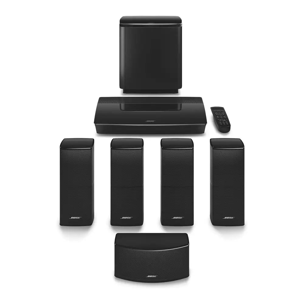(Open Box Condition) Bose Lifestyle 600 Home Entertainment System, 5.1 Powerful Surround Sound System (HDMI ARC, AirPlay2, Bluetooth) (Black) (6 Months Warranty) (Black)